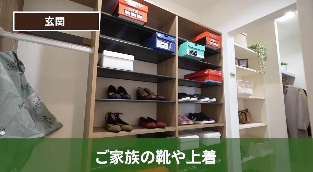 回遊動線が魅力のファミリークローク
