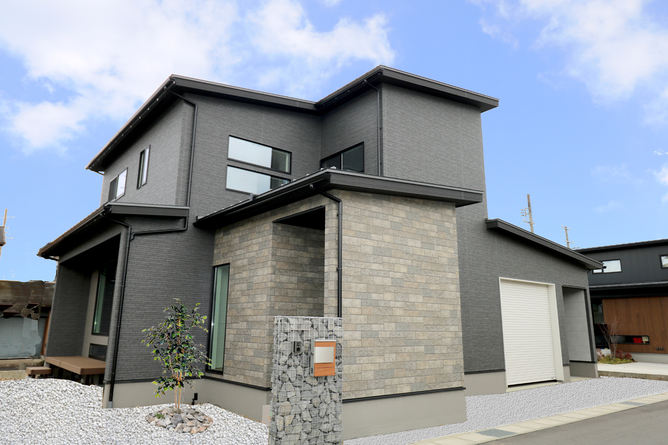 インナーガレージのあるお家