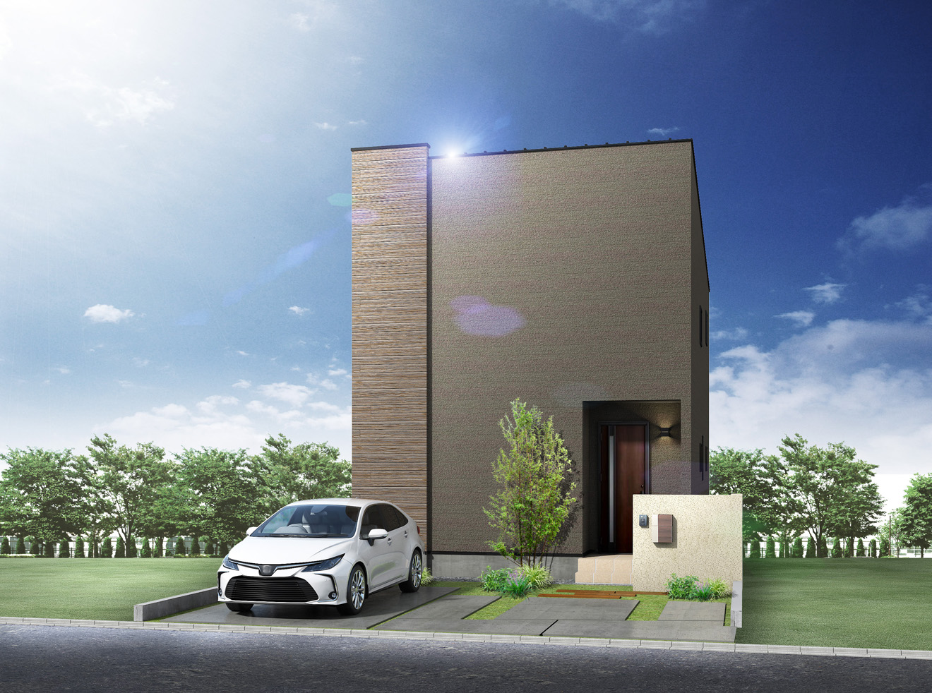 岐阜市正法寺町①モデルハウスB