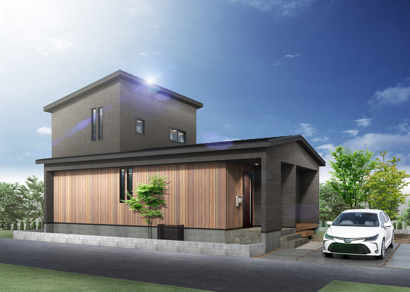 各務原市那加西市場町④モデルハウスD