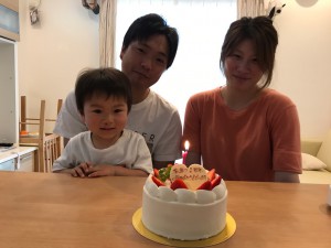 家づくり1周年おめでとうございました。