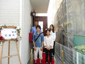 Ｍ様邸引渡し式