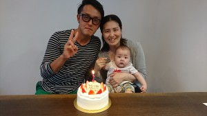 家づくり1周年おめでとうございました。