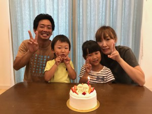 家づくり1周年おめでとうございました。