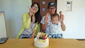 家づくり1周年おめでとうございました！