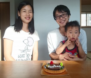 家づくり1周年おめでとうございました。