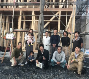 O様邸 上棟式