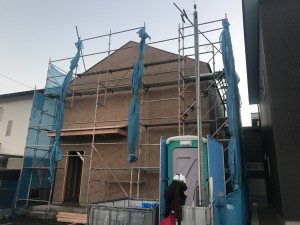 モデルハウス 上棟式