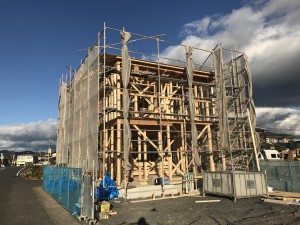 モデルハウス 上棟式