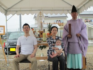 Ｏ様　地鎮祭