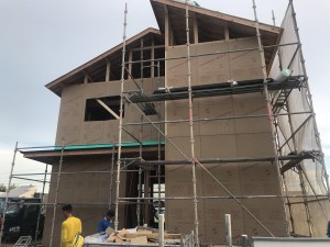 北島モデルハウスⅢ　上棟式