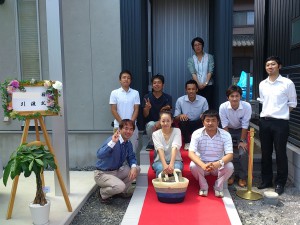 岐阜市Ｍ様　引渡し式