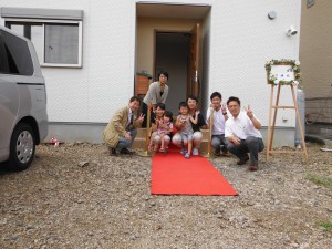 Ｆ様邸　引渡し式
