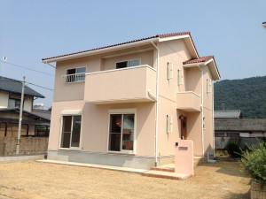 自然素材の家ナチュリエ施工例　岐阜市F様邸外観