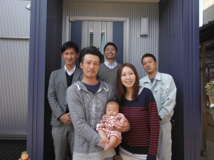 Ｆ様　引渡し式