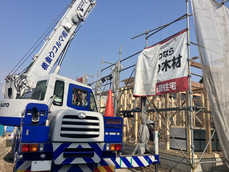 家づくり現場レポートを更新しました。