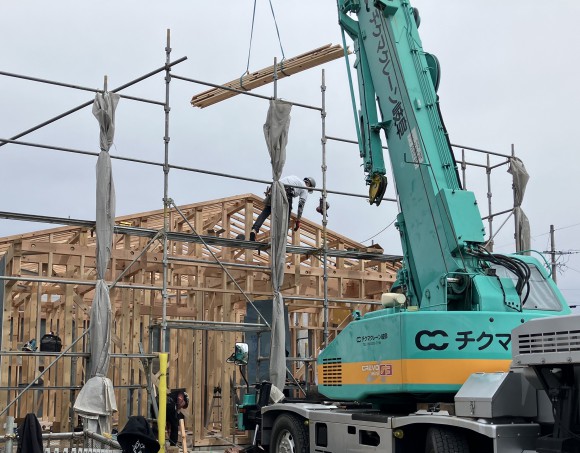 家づくり現場レポートを更新しました。