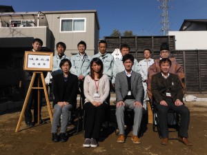 モデルハウス　地鎮祭