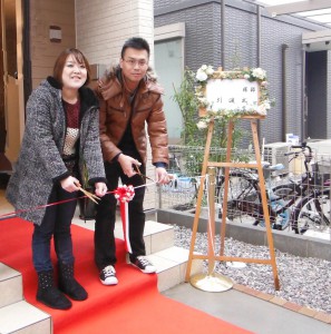 Ｋ様　引渡し式