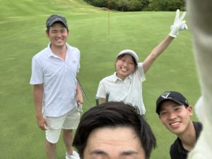 ゴルフ頑張るぞ！！