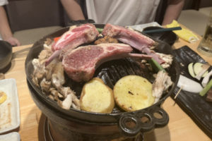 夏はビールにジンギスカン！！