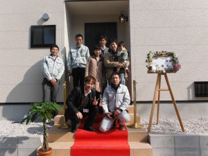 岐阜市Ｙ様　引渡し式