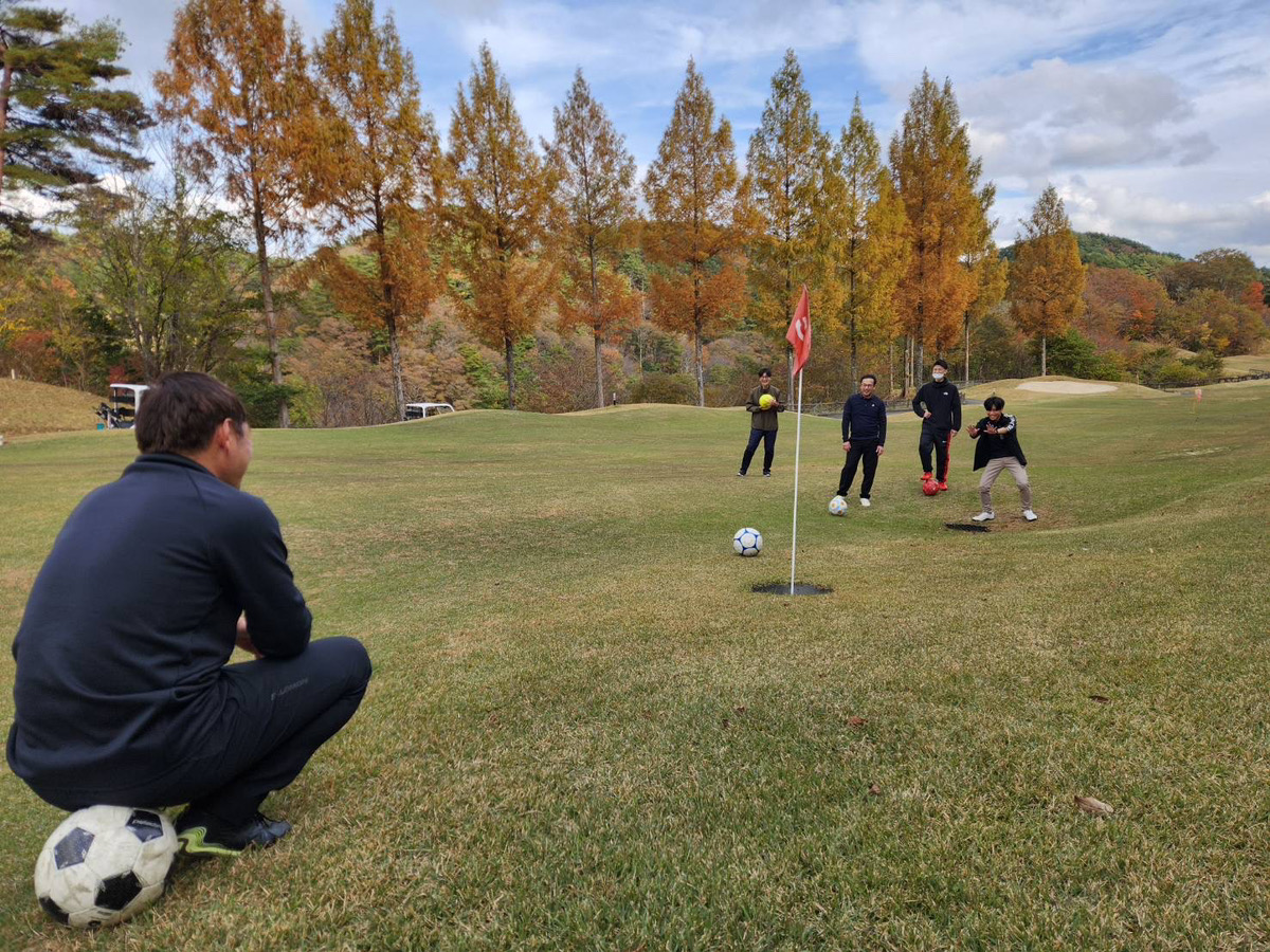 フットゴルフ!!