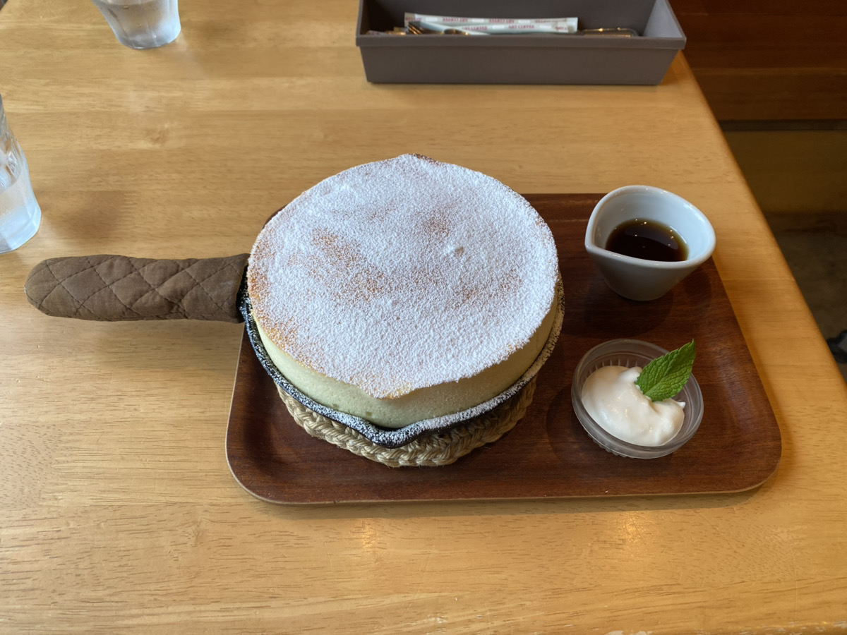 スフレパンケーキ