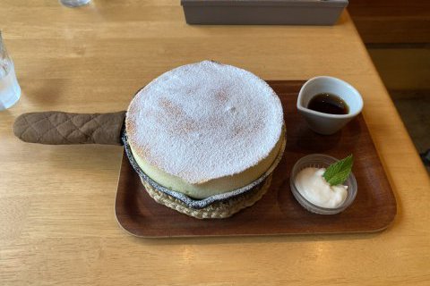 スフレパンケーキ
