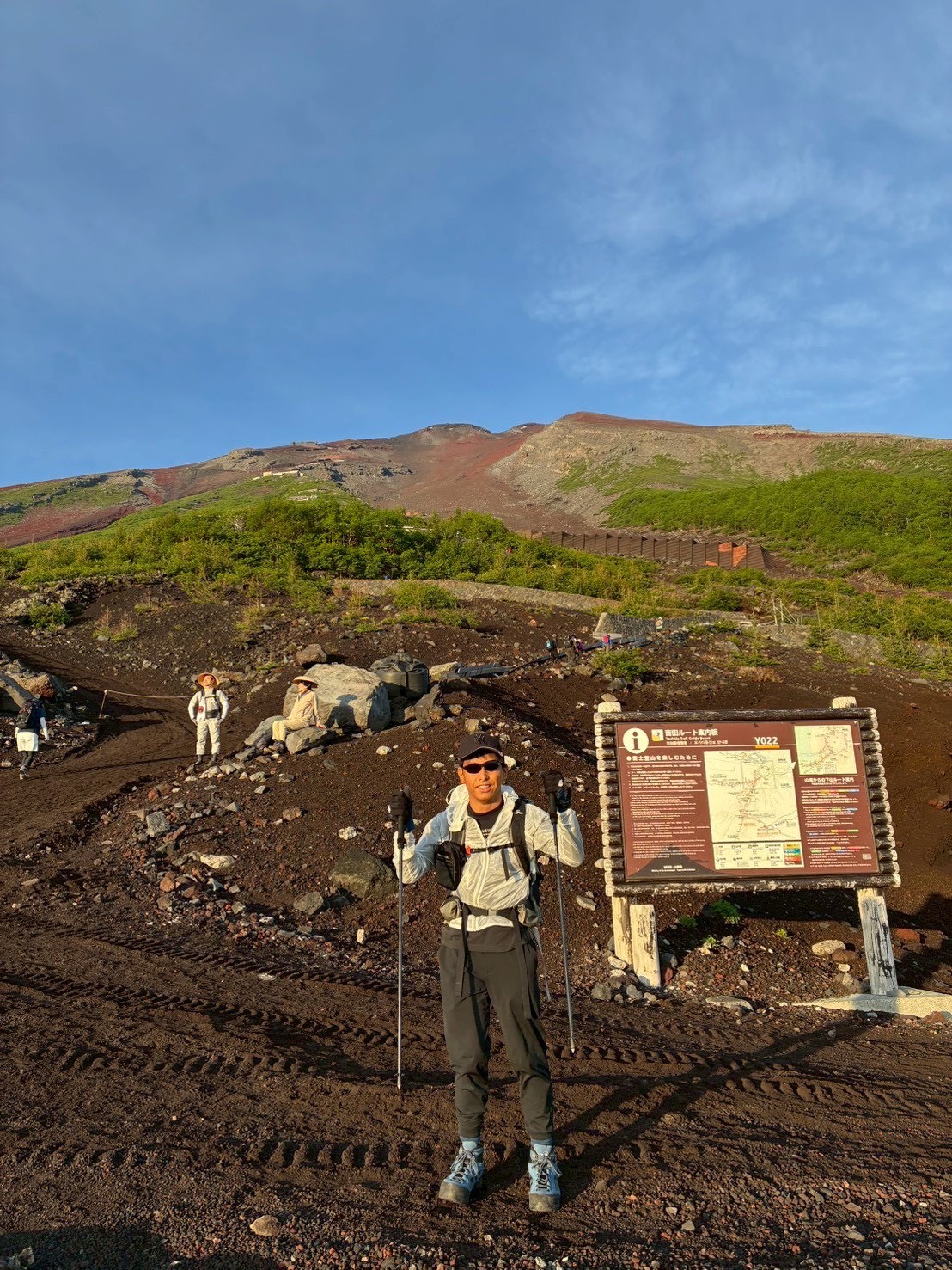 念願の富士登山