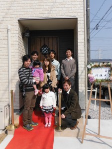 Ｅ様　引渡し式