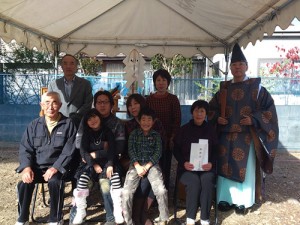 A様邸地鎮祭