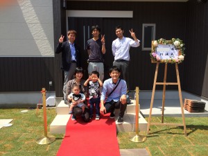 Ｋ様　引渡し式