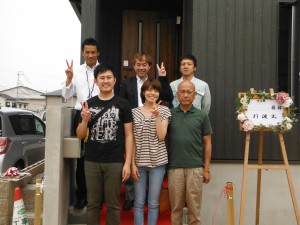 Ｋ様　引渡し式