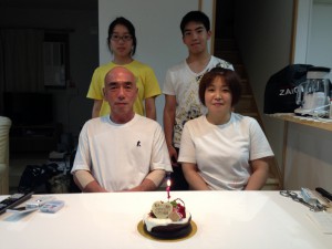 1周年おめでとうございます！