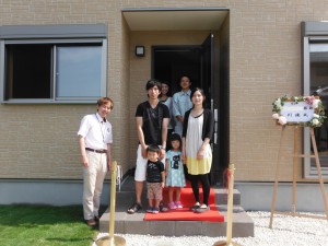 Ｋ様　引渡し式