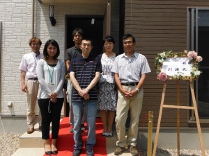 Ｓ様　引渡し式