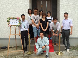 Ｉ様　引渡し式