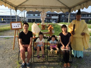 Ｍ様　地鎮祭