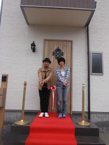 Ｋ様　引渡し式