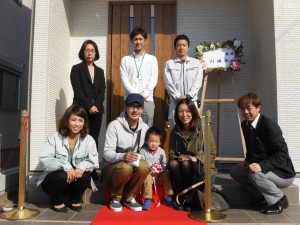 Ｓ様　引渡し式