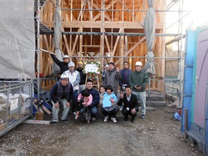 上棟おめでとうございました！