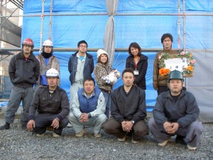 上棟おめでとうございました！