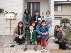 Ｎ様　引渡し式