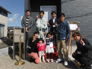 Ｍ様　引渡し式