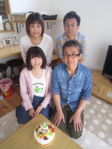 M様、家づくり1周年おめでとうございます