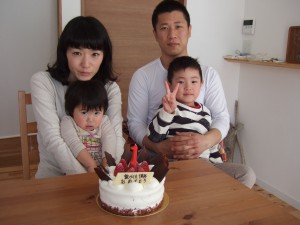 家づくり1周年おめでとうございます！