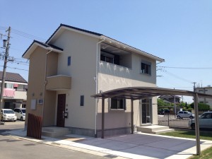 施工例：奥様とお子様の為に建てたマイホーム