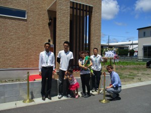 Ｓ様　引渡し式