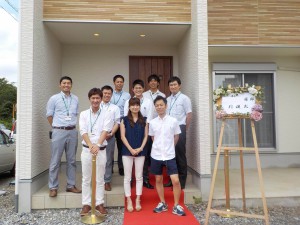 Ｔ様　引渡し式